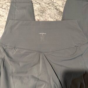 Gray Athletic Leggings by Colorfulkoala